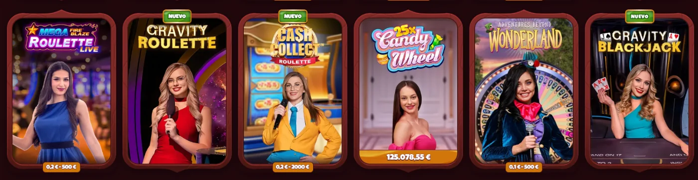 Casino en vivo 